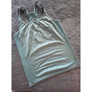 Nike Knit‎ Seamless Racerback Tank Top Blue Women's Small